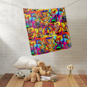 Kittens - Puppies  Baby Blanket