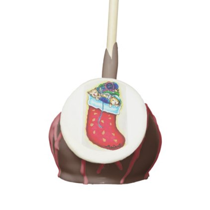 Kittens' Stocking Cake Pops