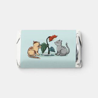 Kittens Summer Delight Seafoam Green Hershey's Miniatures