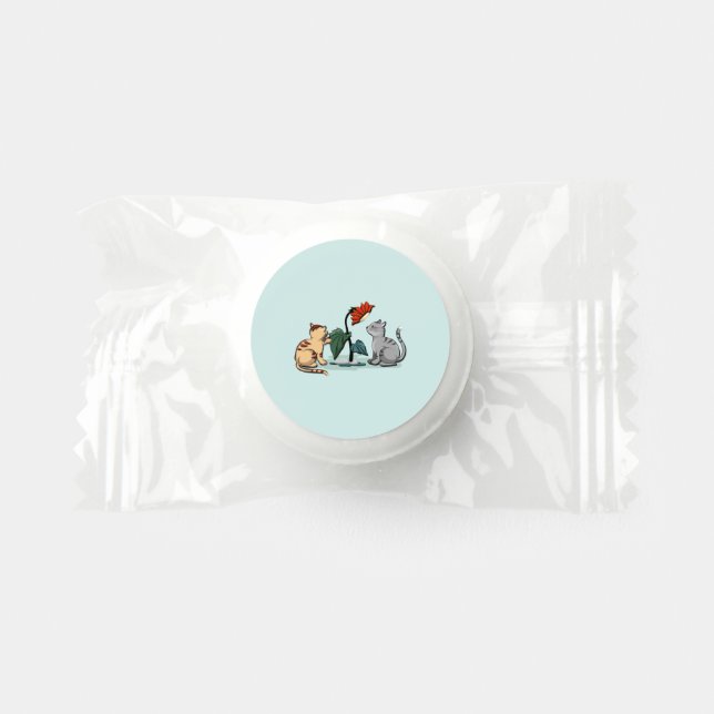 Kittens Summer Delight Seafoam Green Life Saver® Mints (Front)