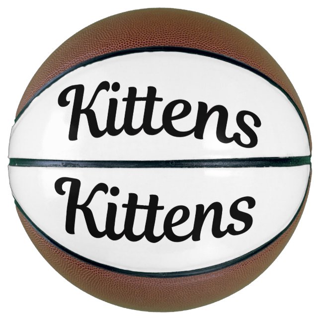 Kittens Swimsuit Magazine's Go-For-The-Three! Bask Basketball (Front)