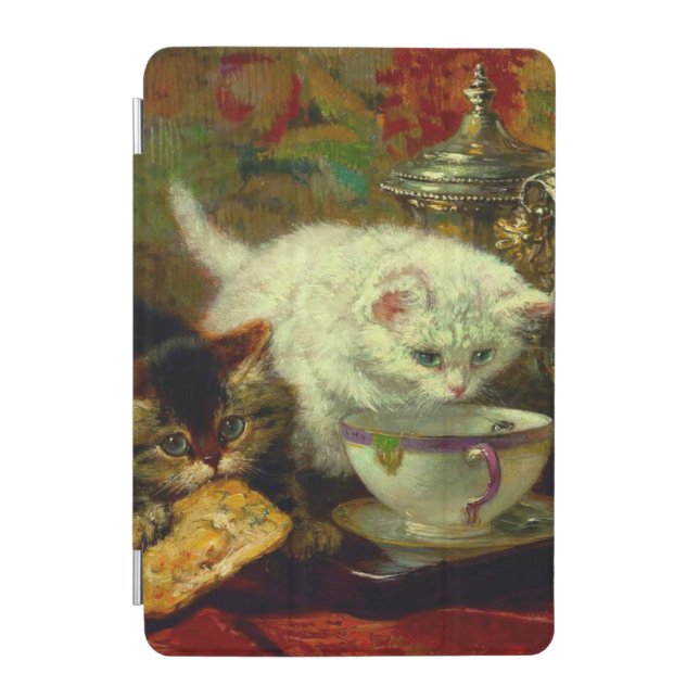 Kittens Tea Party iPad Mini Cover (Front)