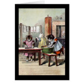 Kittens Washing Their Mittens (Front)