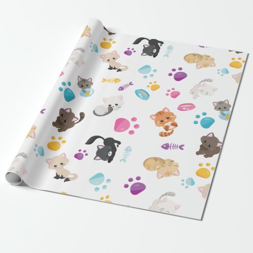 Kittens Wrapping Paper