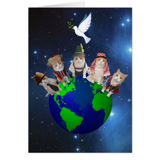 Kitties Around the World Cards (Front)