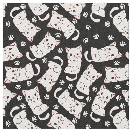 Kitties Fabric