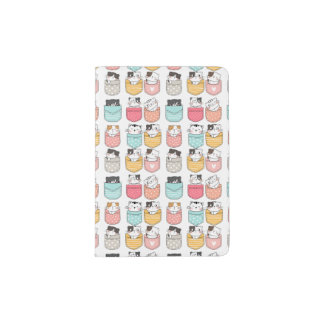 Kitties In Pockets Passport Holder