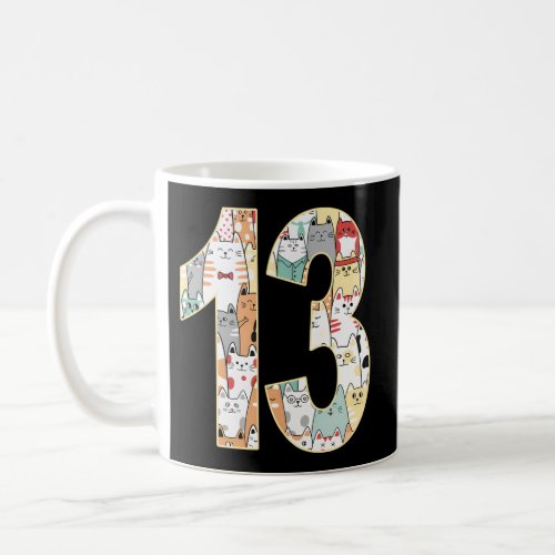 Kitty 13 13Th Coffee Mug