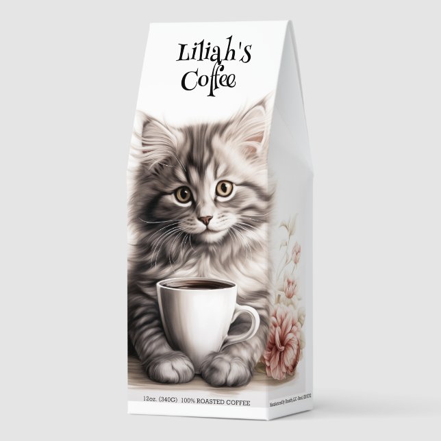 Kitty and Coffee  (Front)