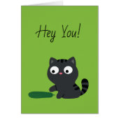 Kitty and Cucumber Illustration (Front)