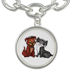 Kitty and Puppy Bracelet