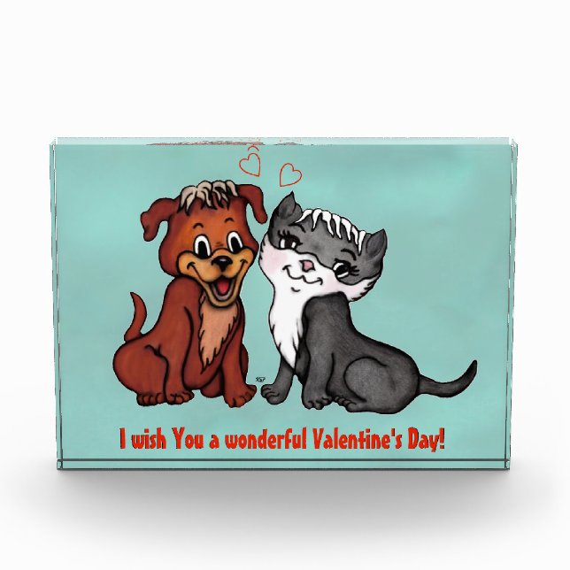 Kitty and Puppy Photo Block (Front)