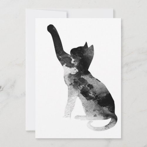 Kitty Animal Lovers Gift  Announcement