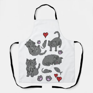 kitty apron