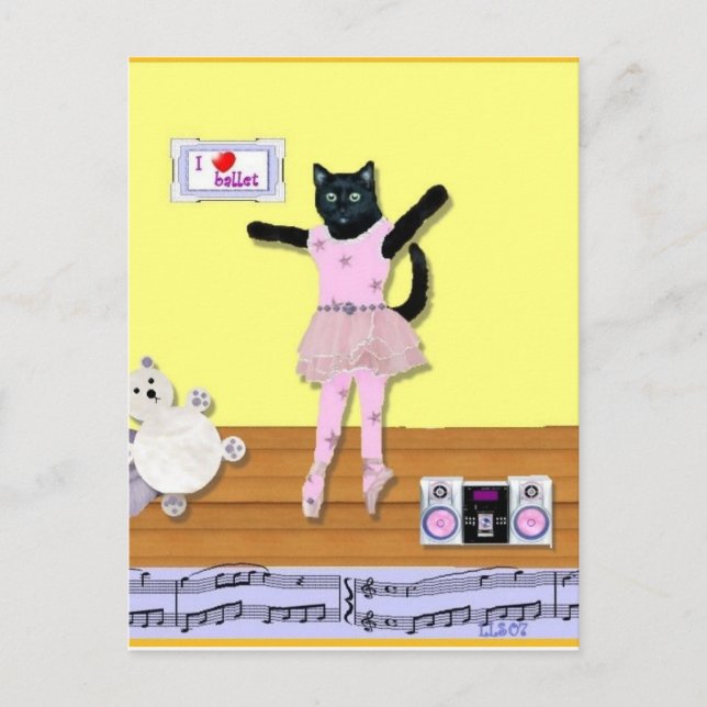 Kitty Ballet Postcards (Front)