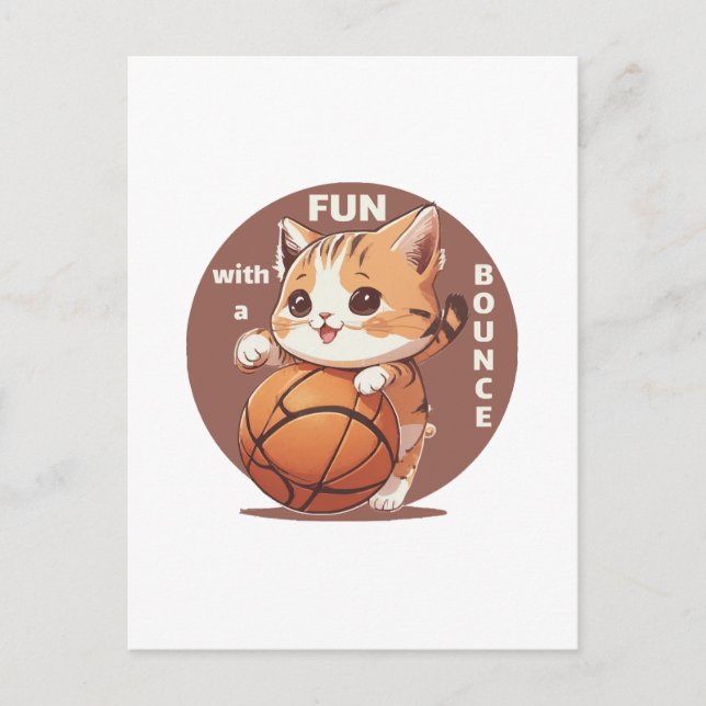 kitty basketball postcard (Front)