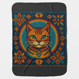 Kitty Bead Design Baby Blanket