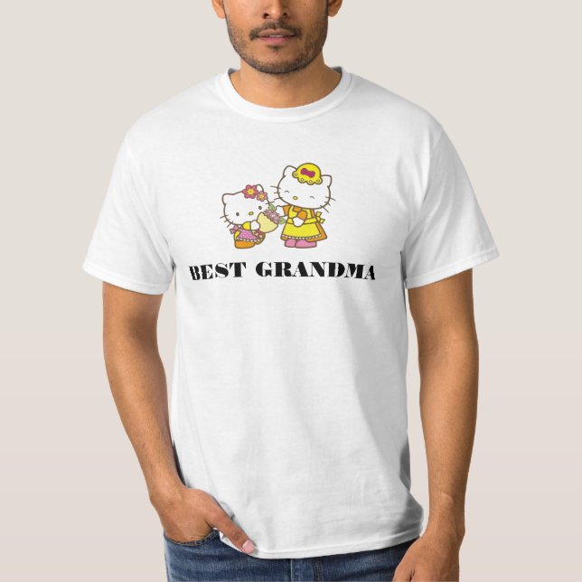 Kitty Best Grandma T-Shirt (Front)