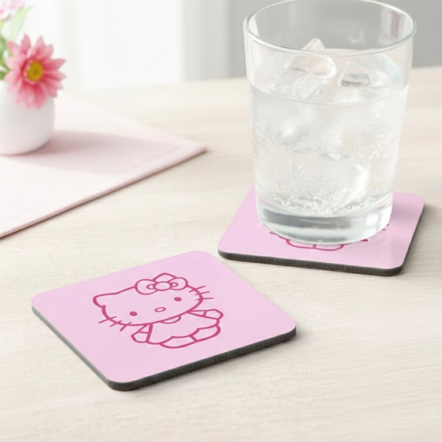 Kitty Beverage Coaster (Creator Uploaded)