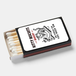 Kitty Biscuits Bakery Matchboxes