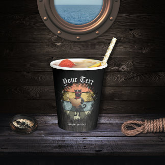 Kitty Buccaneer's Sunset Quest Paper Cups