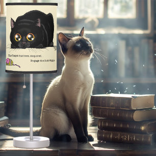 Kitty Butt-Wiggle Table Lamp