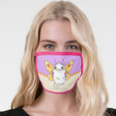 "Kitty butterfly" bee Face Mask (Worn Her)