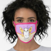 "Kitty butterfly" bee Face Mask (Worn Her)