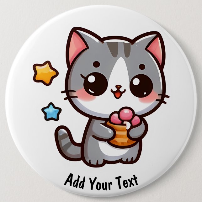 Kitty Button (Front)
