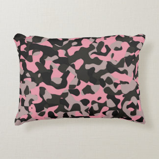 Kitty Camo Accent Pillow