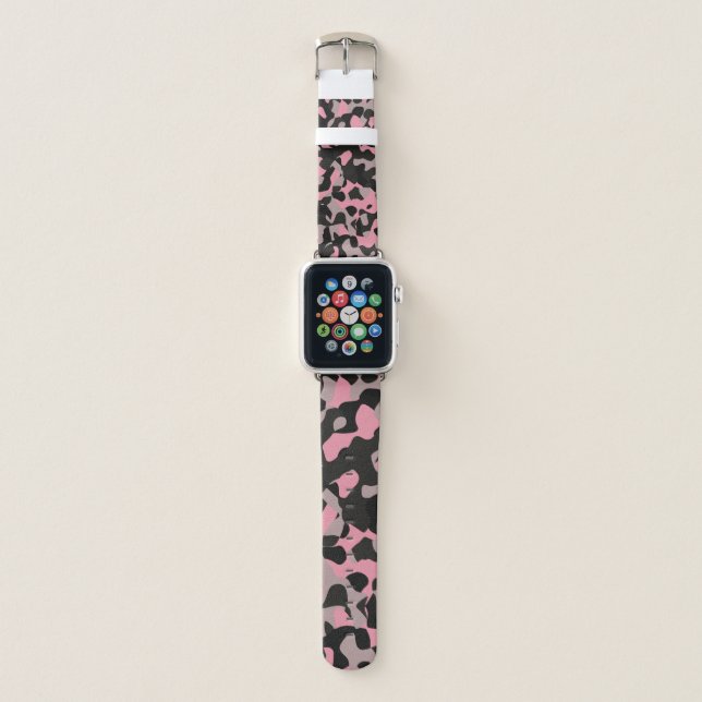 Kitty Camo Apple Watch Band (Front)