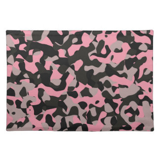 Kitty Camo Cloth Placemat