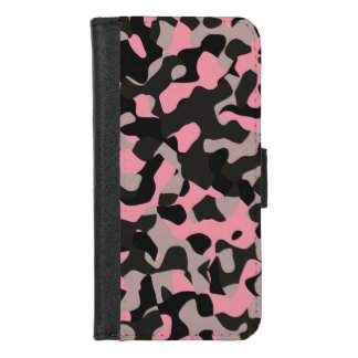 Kitty Camo iPhone 8/7 Wallet Case