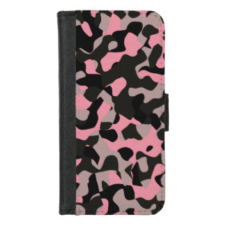 Kitty Camo iPhone 8/7 Wallet Case