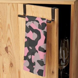 Kitty Camo Kitchen Towel