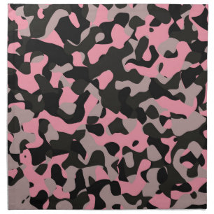 Kitty Camo Napkin