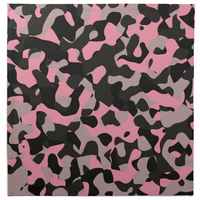 Kitty Camo Napkin (Front)