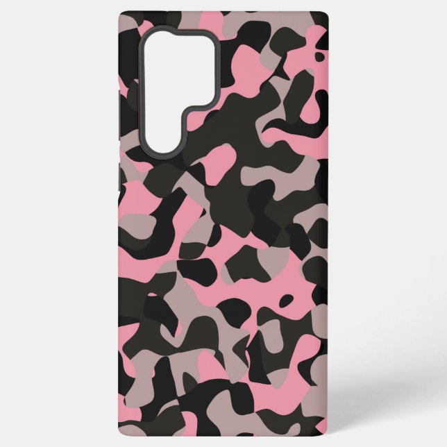 Kitty Camo Samsung Galaxy Case (Back)