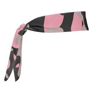 Kitty Camo Tie Headband