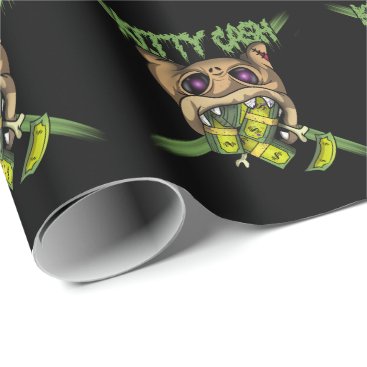 Kitty Cash Money Cat Graffiti Wrapping Paper Kitty Cash Money Cat Graffiti Wrapping Paper