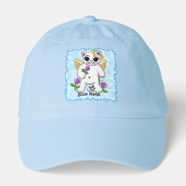 Kitty cat angel hat (Front)