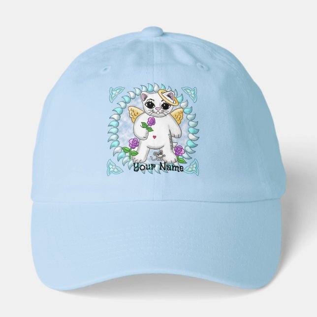 Kitty cat angel hat (Front)