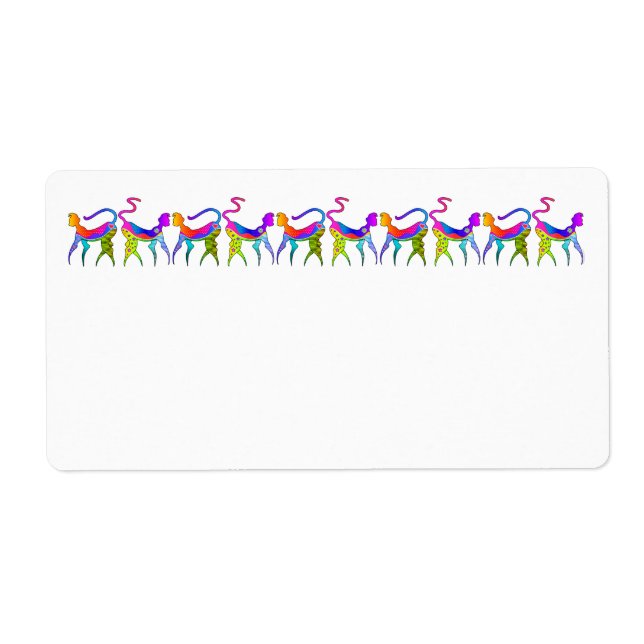 KITTY CAT AVERY ADDRESS, RETURN or SHIPPING LABEL  (Front)