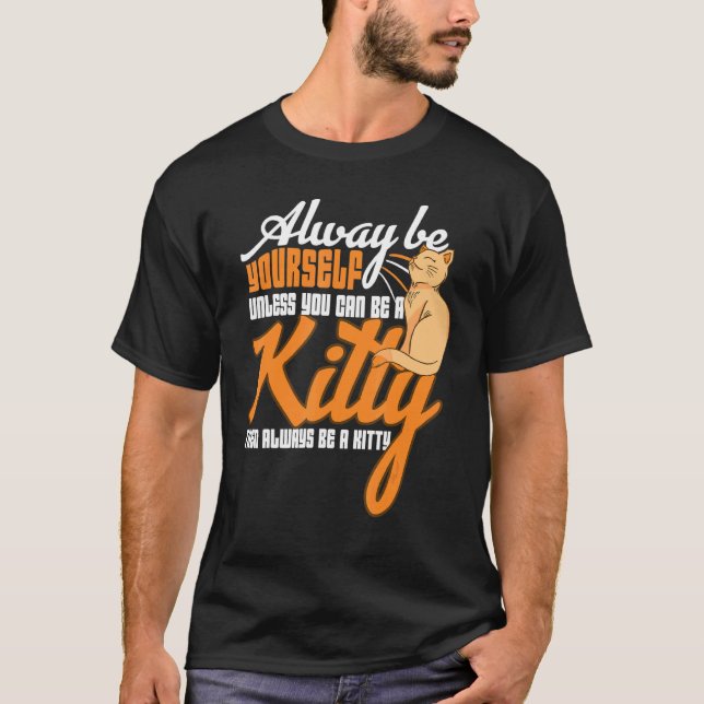 Kitty Cat Cats Love  Meow Pet Cute Kitten T-Shirt (Front)