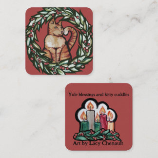 Kitty Cat Christmas                                Note Card