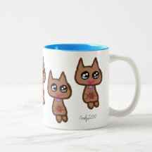 Kitty Cat Coffee Tea Mug