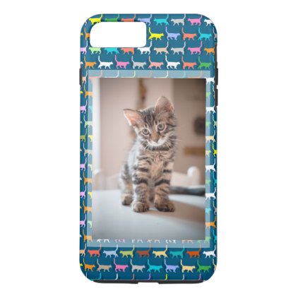 Kitty Cat Custom Photo Cat Print iPhone 8 Plus/7 Plus Case