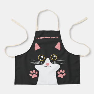 Kitty Cat Cute Children's Art & Cooking Apron