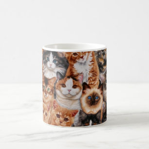 Kitty Cat Fabric Mug