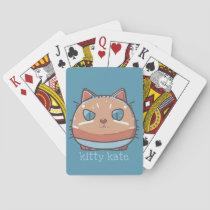 Kitty Cat Faced Poker Cards